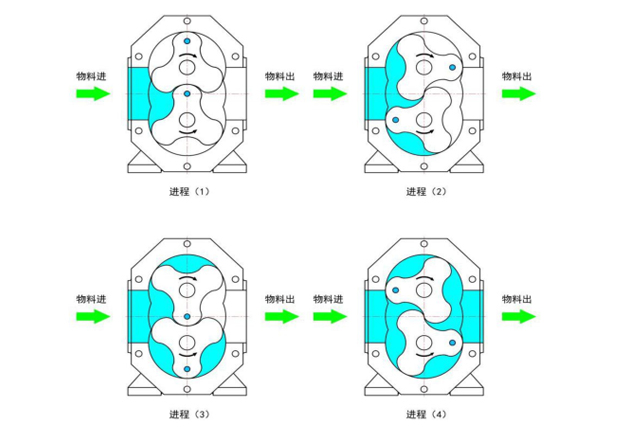 转子泵的工作原理